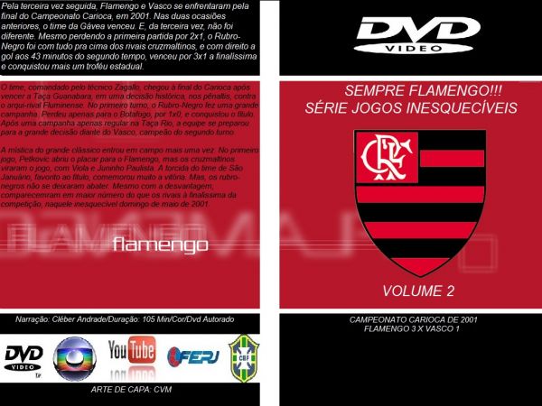 Sempre Flamengo! Série jogos inesquecíveis n°2